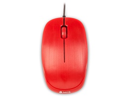 [FLAMERED] RATON NGS WIRED FLAME OPTICO CON CABLE 1000 DPI AMBIDIESTROS USB COLOR ROJO