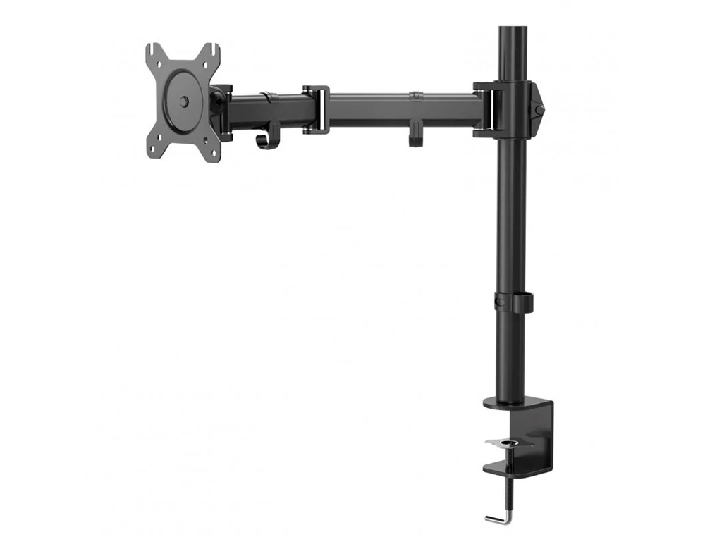 SOPORTE NOX PARA MONITOR LITE STAND 13\"/27\" DUAL VESA ALTURA MAXIMA 600 MM HASTA 8 KG COLOR NEGRO