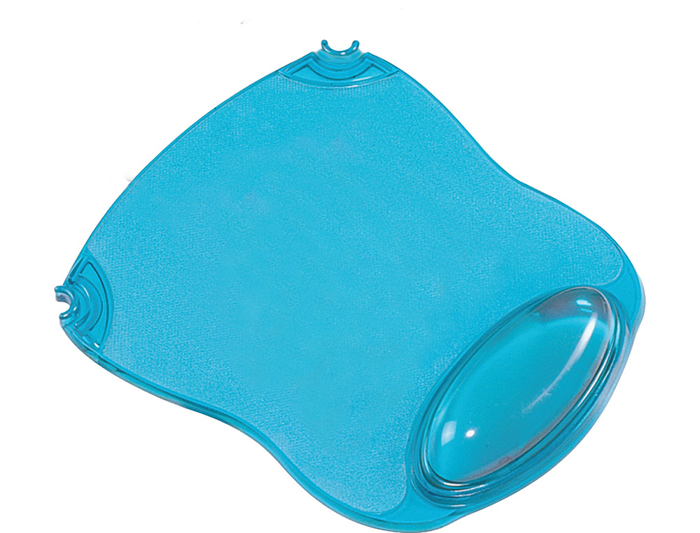 ALFOMBRILLA PARA RATON Q-CONNECT AZUL REPOSAMUÑECAS DE GEL