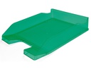 [KF04198] BANDEJA SOBREMESA PLASTICO Q-CONNECT VERDE TRANSPARENTE