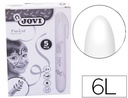 [19101] BARRA DE MAQUILLAJE JOVI TWIST MAKE-UP BLANCA CAJA DE 5 UNIDADES