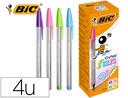 [895793] BOLIGRAFO BIC CRISTAL LARGE FASHION CAJAS DE 20 UNIDADES COLORES SURTIDOS