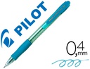 [NSGAC] BOLIGRAFO PILOT SUPER GRIP CELESTE RETRACTIL SUJECION DE CAUCHO TINTA BASE DE ACEITE