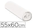 [17079] BOLSA BASURA DOMESTICA BLANCA CON AUTOCIERRE 55 X 56 CM ROLLO DE 15 UNIDADES