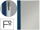 [13216] CARPETA DOSSIER FASTENER PVC ESSELTE FOLIO AZUL MARINO