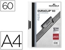 [2209-02] CARPETA DURACLIP DOSSIER PINZA LATERAL BLANCO CAPACIDAD 60 HOJAS