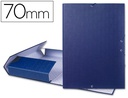 [PY71] CARPETA PROYECTOS LIDERPAPEL FOLIO LOMO 70MM CARTON FORRADO AZUL