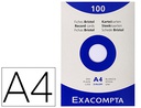 [13306E] CARTULINA EXACOMPTA DIN A4 BLANCA 205 GR PAQUETE DE 100 UNIDADES