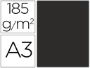 [C200040217] CARTULINA CANSON DIN A3 38 NEGRO 185 GR -UNIDAD-