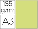 [C200040206] CARTULINA CANSON DIN A3 27 VERDE MANZANA 185 GR -UNIDAD-