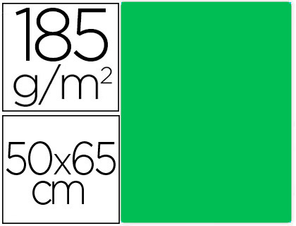 CARTULINA CANSON 50X65 88 KIWI CM 185 GR -UNIDAD-