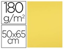 [CX57] CARTULINA LIDERPAPEL 50X65 CM 180G/M2 AMARILLO LIMON PAQUETE DE 25