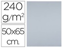 [CT36] CARTULINA LIDERPAPEL 50X65 CM 180 GR GRIS UNIDAD