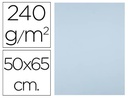 [CX79] CARTULINA LIDERPAPEL 50X65 CM 240G/M2 AZUL PAQUETE DE 25 UNIDADES