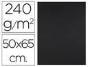 [CX10] CARTULINA LIDERPAPEL 50X65 CM 240G/M2 NEGRO