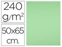 [CX41] CARTULINA LIDERPAPEL 50X65 CM 240G/M2 VERDE PISTACHO