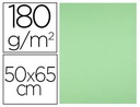 [CX51] CARTULINA LIDERPAPEL 50X65 CM VERDE PISTACHO 180 GR UNIDAD