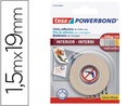[55740-00002-04] CINTA DOBLE CARA TESA INTERIORES 1,5 MT X 19 MM