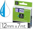 [S0720540] CINTA DYMO 1000 AZUL-BLANCO 12MM X 7MT D1