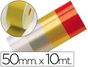 [870315] CINTA FANTASIA 10 MT X 50 MM ORO