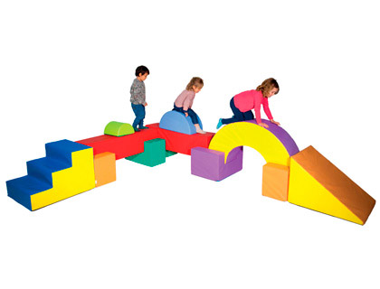 CONJUNTO PSICOMOTROCIDAD 39 SUMO DIDACTIC MULTICOLOR 355X205X80 CM