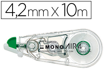 CORRECTOR TOMBOW MONO AIR CINTA 4,2 MM X 10 MT