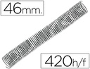 [KF04462] ESPIRAL METALICO Q-CONNECT 64 5:1 46MM 1,2MM CAJA DE 25 UNIDADES