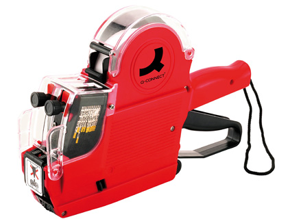 ETIQUETADORA Q-CONNECT 2 RODILLO 10 DIGITOS