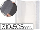 [02013] FORRALIBRO PP AJUSTABLE ADHESIVO 310X505 MM