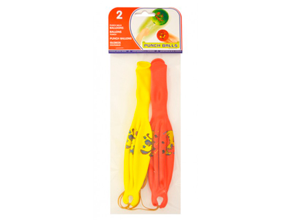 GLOBOS PUNCH BALL BOLSA DE 2