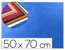 [GE70] GOMA EVA CON PURPURINA LIDERPAPEL 50X70CM 60G/M2 ESPESOR 2MM AZUL OSCURO