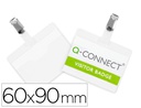 [KF01560] IDENTIFICADOR CON PINZA Q-CONNECT KF01560 60X90 MM CON APERTURA SUPERIOR