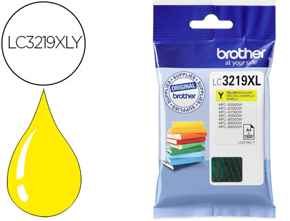INK-JET BROTHER LC-3219XLY MFC-J6530DW / MFC-J6930DW AMARILLO 1.500 PAG