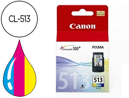 INK-JET CANON CL-513 COLOR PIXMA MP240/260/480 ALTA CAPACIDAD