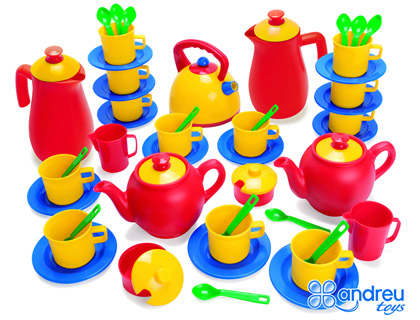 JUEGO DANTOY CAFE/TE 12 SERVICIOS 53 PIEZAS 29,5X31X15 CM