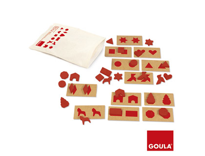 JUEGO GOULA DIDACTICO PERCEPCION TACTIL Y ASOCIACION 1