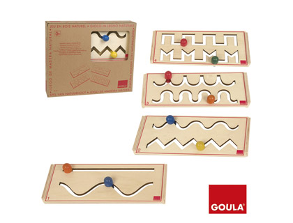 JUEGO GOULA DIDACTICO PRE-ESCRITURA SET DE 4