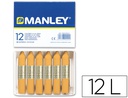[MNC04690] LAPICES CERA MANLEY UNICOLOR OCRE N.26 CAJA DE 12 UNIDADES