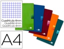 [LA06] LIBRETA LIDERPAPEL SCRIPTUS A4 48 HOJAS 90G/M2 CUADRO 4MM CON MARGEN