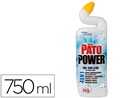 [10357/83867] LIMPIADOR DE INODORO PATO FORMULA 4 EN UNO GEL CON LEJIA 750 ML