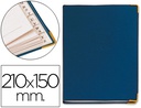 [2530 QC] LISTIN TELEFONICO Q-CONNECT TAPA FLEXIBLE CON CANTONERA DORADA 210X150 MM