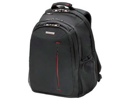 MOCHILA PARA PORTATIL SAMSONITE GUARDIT 14\&quot; COLOR NEGRO CON ASA 4 BOLSILLOS EXTERIORES 180X290X400 MM