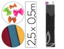 [CP17] PAPEL CRESPON LIDERPAPEL 50 CM X 2.5M 34G/M2 NEGRO