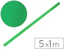 [PK50] PAPEL KRAFT LIDERPAPEL VERDE MALAQUITA ROLLO 5X1 MT