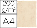 [2601] PAPEL PERGAMINO DIN A4 200 GR COLOR MARMOL BEIGE PAQUETE DE 25 HOJAS