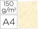 [2604] PAPEL PERGAMINO DIN A4 TROQUELADO 150 GR COLOR PARCHMENT TOPACIO PAQUETE DE 25 HOJAS