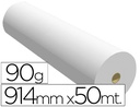 [7910509B] PAPEL REPROGRAFIA PARA PLOTTER 914MMX50MT 90GR IMPRESION INK-JET