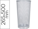 [KF00828] PARAGUERO METALICO Q-CONNECT KF00828 REJILLA PLATA 26,5 DIAMETRO X 50 CM
