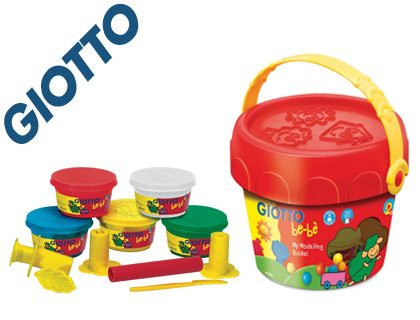 PASTA GIOTTO BEBE PARA MODELAR CUBO MAXI CON ACCESORIOS DERMATOLOGICAMENTE TESTADO