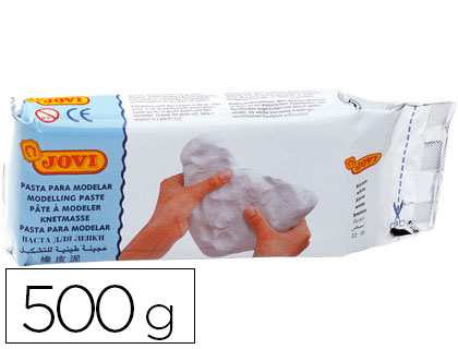 PASTA PARA MODELAR JOVI 500 GR COLOR BLANCO